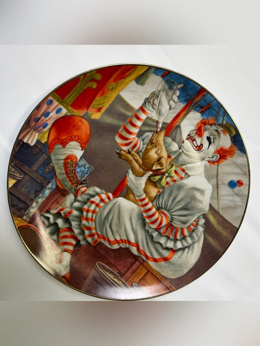 Felix Adler 1982 collectible - The Greatest Clowns of the Circus - perfect